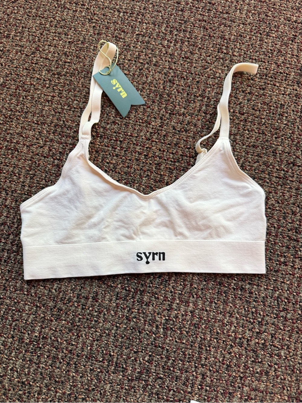 Syrn Soft Light Pink Seamless Bralette